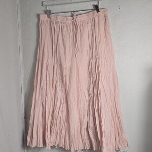 NWT  Indigo Thread Co Elegant Pink Skirt